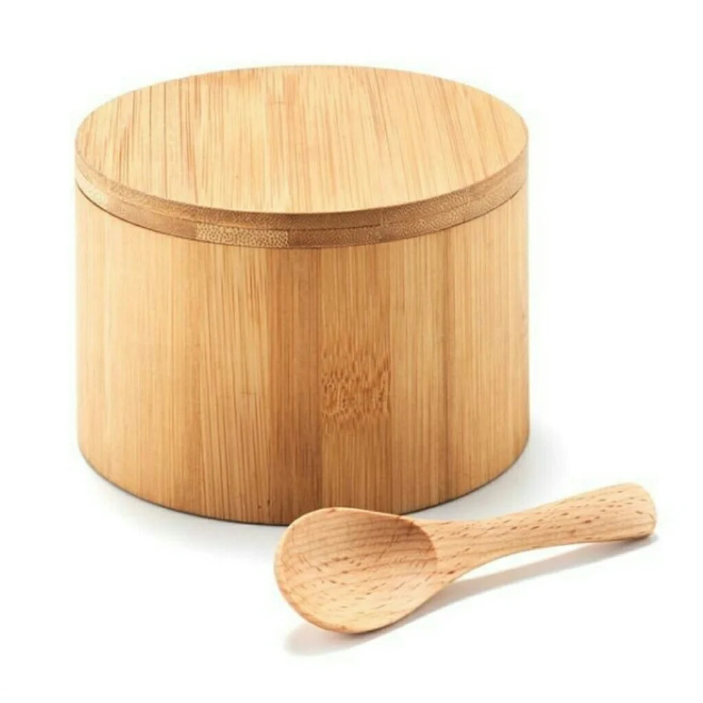 Bamboo Covered Jar